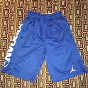 Men’s Nike Jordan Blue Dri-Fit Shorts Size Small